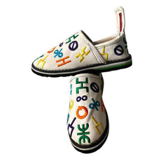 Handcrafted Moroccan Embroidered Slip-On Shoes – Amazigh Inspired