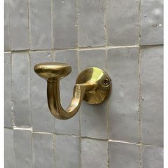 Handcrafted Moroccan Brass Wall Hook