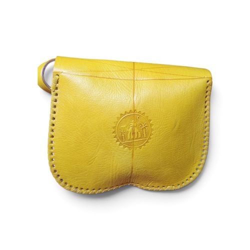 Handcrafted Moroccan Genuine Leather Crossbody Bag – Classic Tooled Design