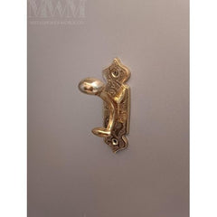 Handcrafted Moroccan Engraved Brass Wall Hook