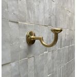 Handcrafted Moroccan Brass Wall Hook