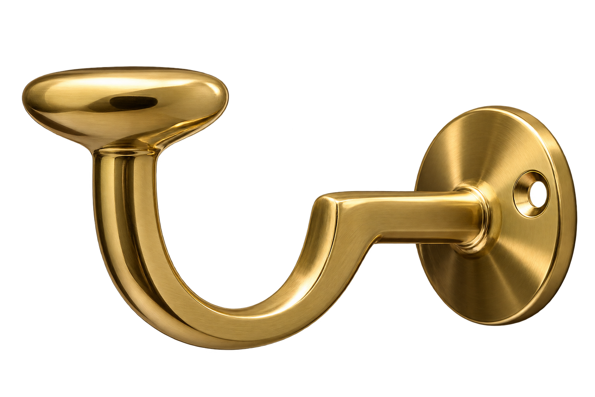 Handcrafted Moroccan Brass Wall Hook