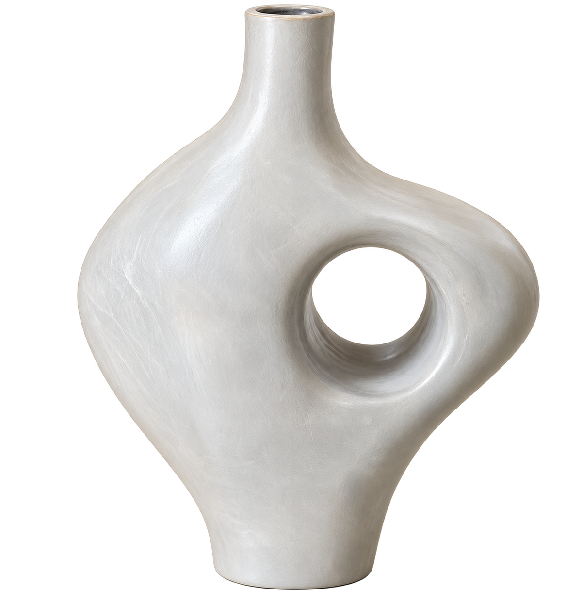 Handcrafted Safi Ceramic Sculptural Vase – Moroccan Artisan Decor