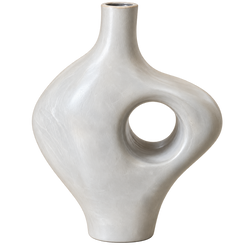 Handcrafted Safi Ceramic Sculptural Vase – Moroccan Artisan Decor