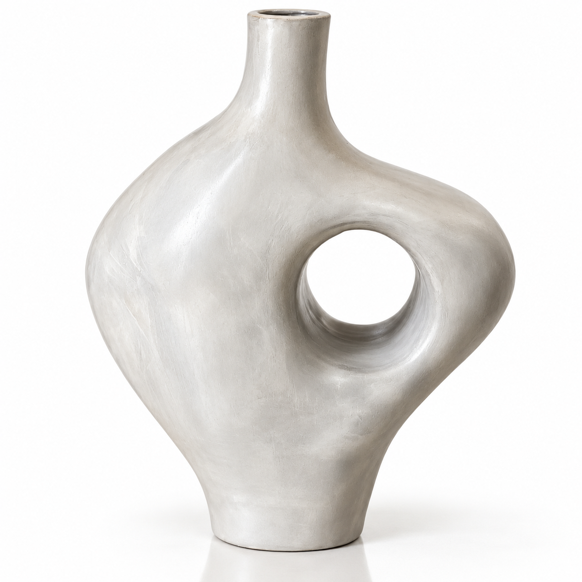 Handcrafted Safi Ceramic Sculptural Vase – Moroccan Artisan Decor