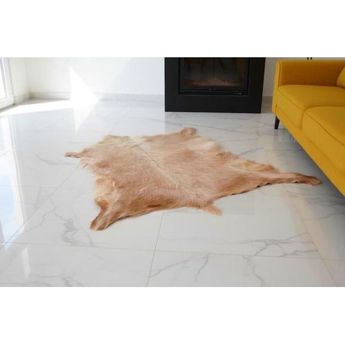 Tapis de peau de chèvre marocaine