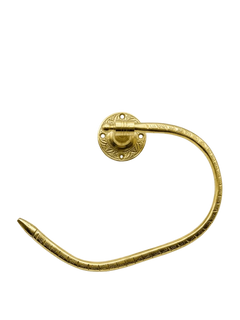 Complete Moroccan Brass Bathroom Accessories Set – 6 Pieces