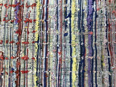 Handwoven Moroccan Boucherouite Rug — One-of-a-Kind Artisan Textile