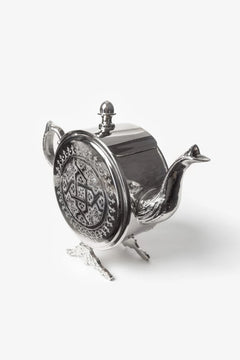 Handcrafted Moroccan Teapot – Traditional Engraved Tea Pot | 3 Sizes or Set of 3