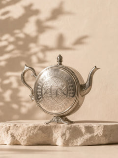 Handcrafted Moroccan Teapot – Traditional Engraved Tea Pot | 3 Sizes or Set of 3